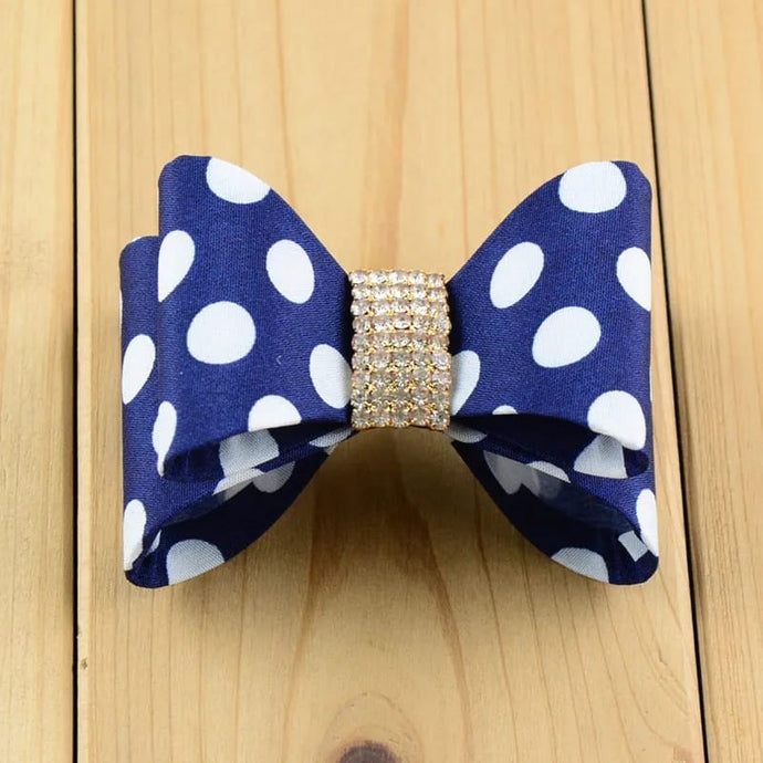 polka dot bow